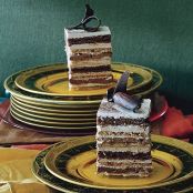 TWELVE LAYER MOCHA CAKE